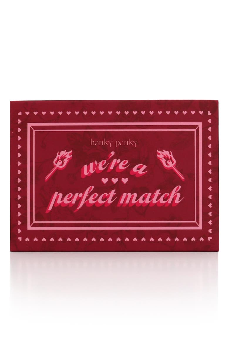 Hanky Panky Matchbox Assorted 3-Pack Original Rise Thongs, Alternate, color, Cool Lavender/ Taffy/ Coral