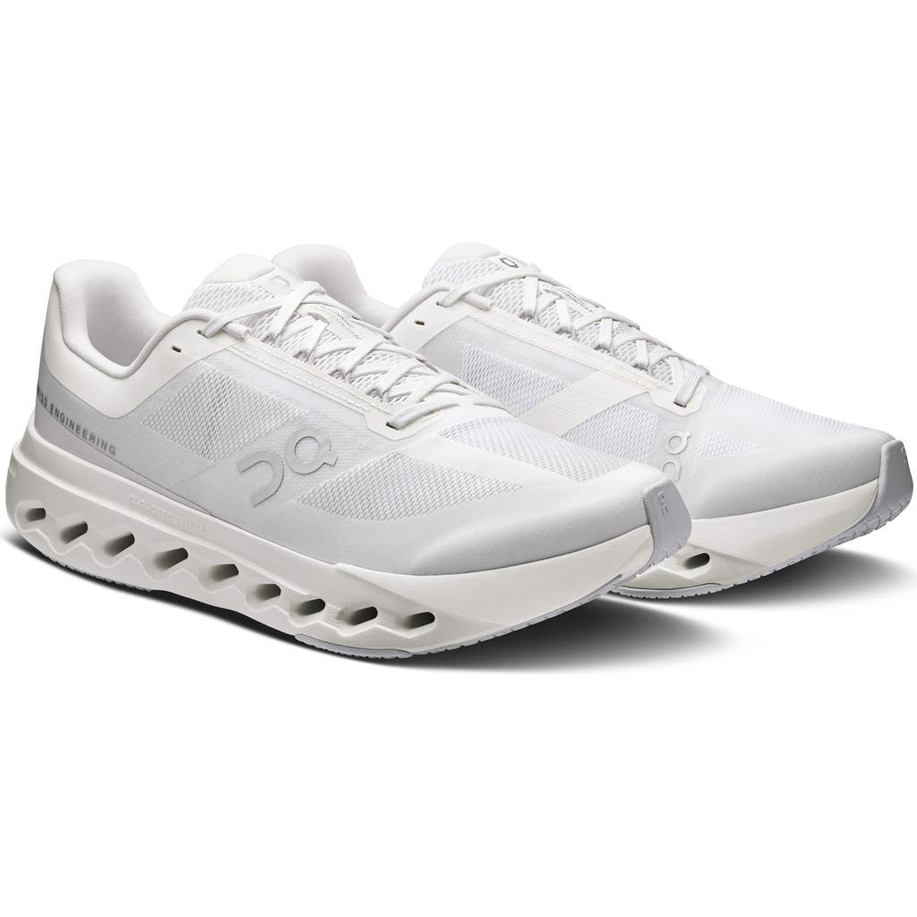 On Cloudsurfer Next Running Shoe In White