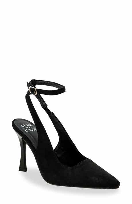 CHASE AND CHLOE Jazir Ankle Strap Pump
