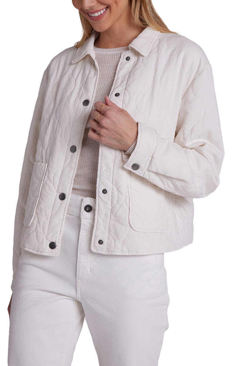 Bella Dahl Crop Quilted Jacket, Main, color, 