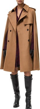 Burberry Cashmere Belmont Trench Cape
