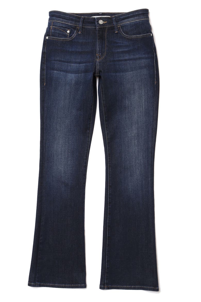 Molly Classic Mid Rise Bootcut Jeans, Alternate, color, DEEP SUPERSOFT