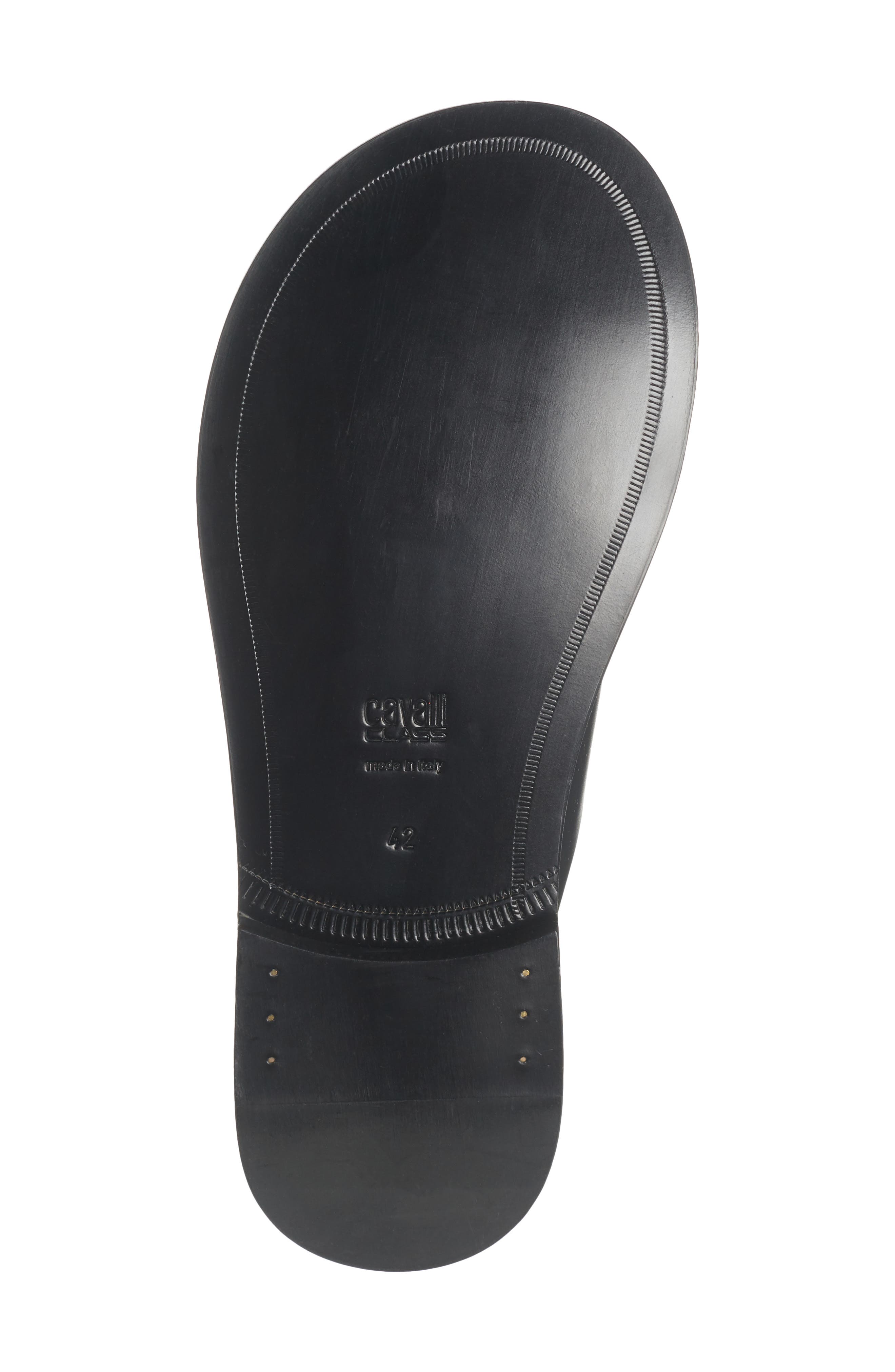 Roberto Cavalli Crisscross Slide Sandal, Alternate, color, 