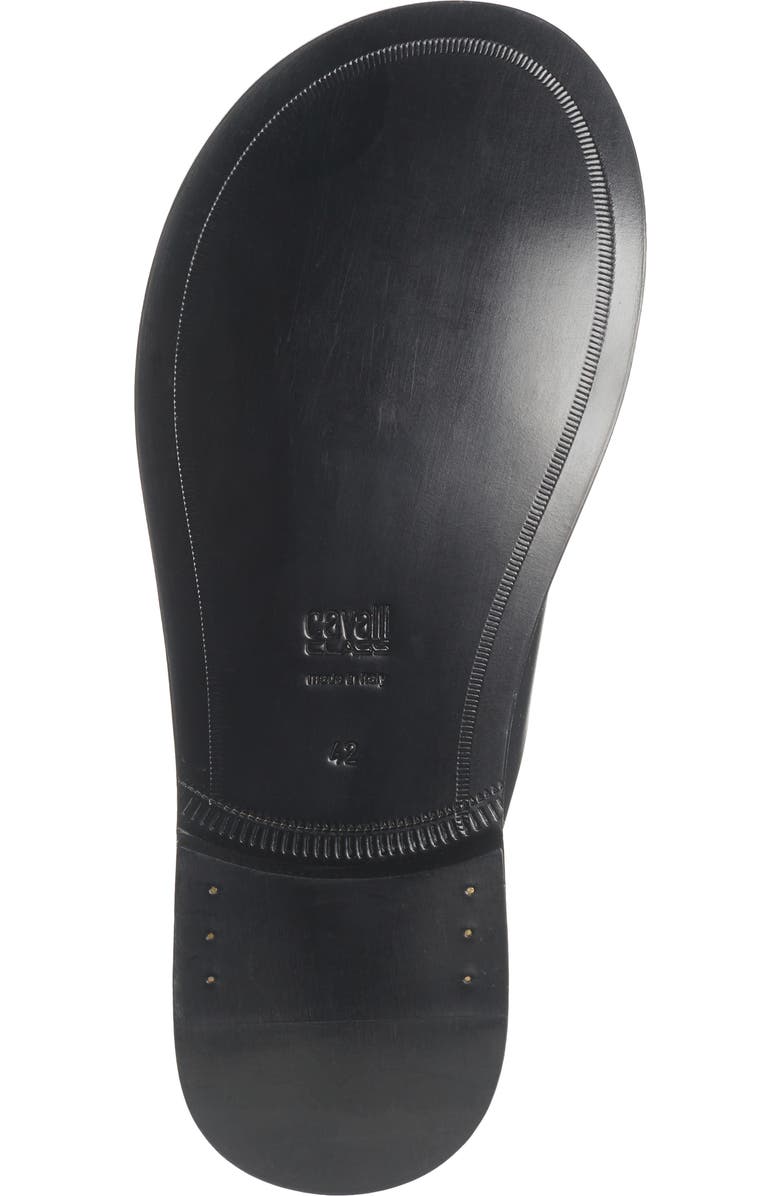 Roberto Cavalli Crisscross Slide Sandal, Alternate, color,