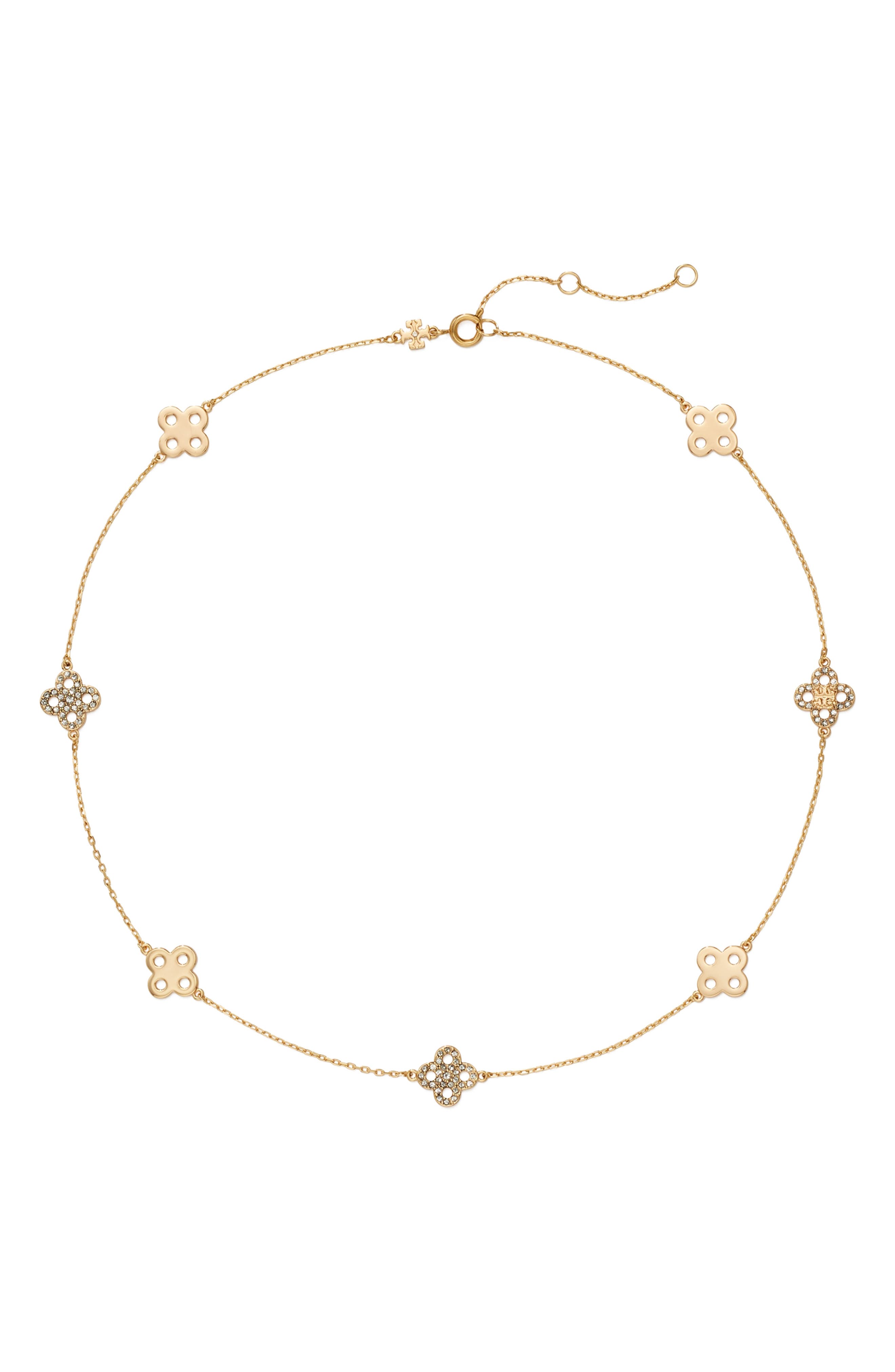 selected TORY GOLD / CRYSTAL