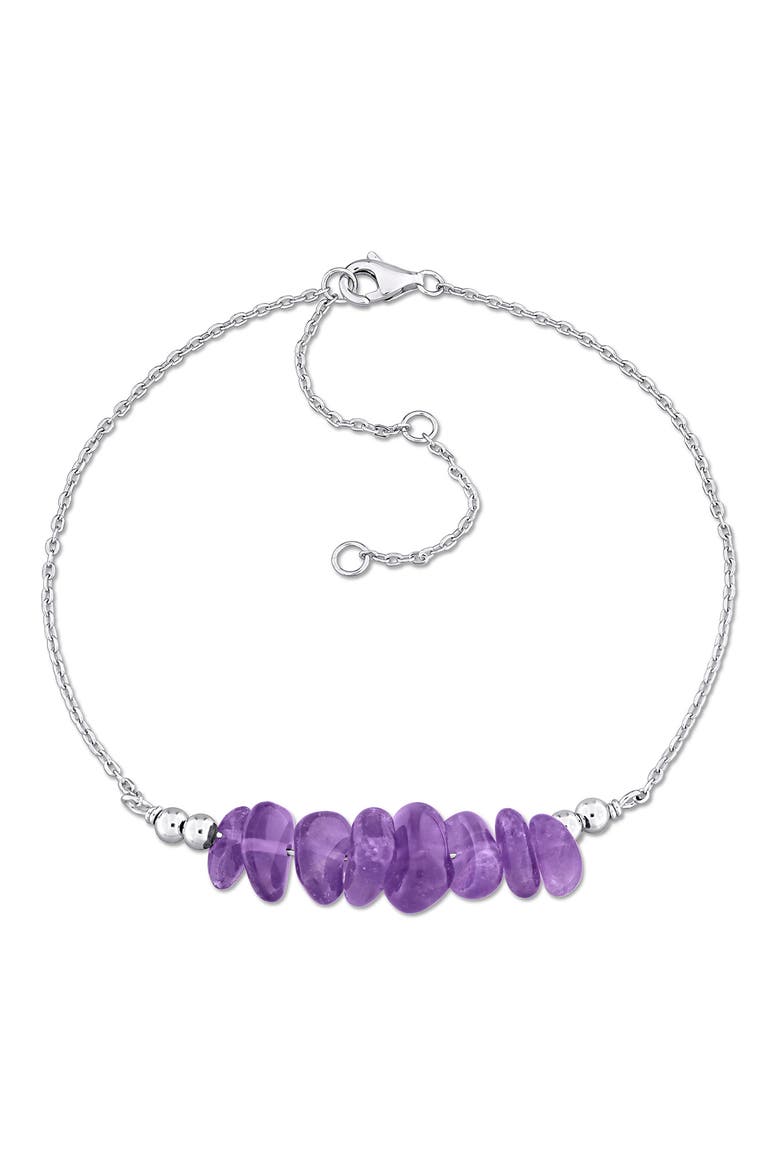 Beaded Bracelet, Main, color, PURPLE
