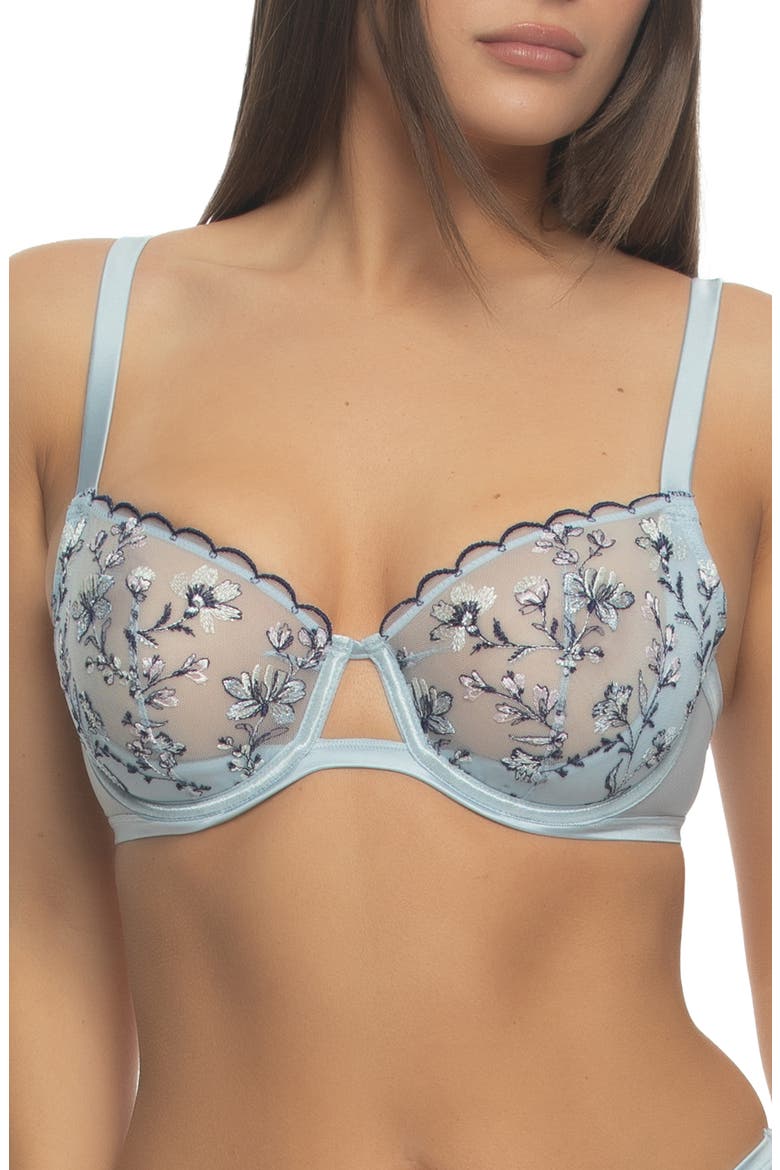 Allure Underwire Bra, Main, color, SKY BLOSSOM