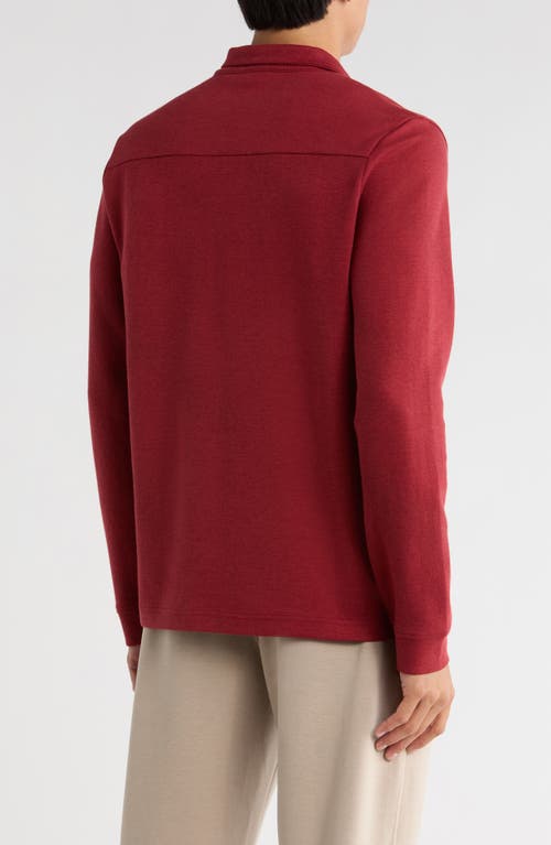 14th & Union Quarter Zip Sweateshirt In Red