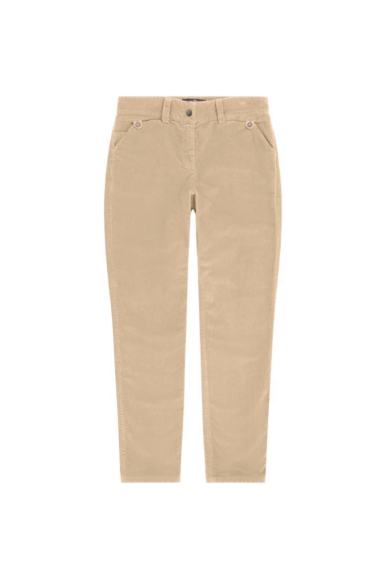 Fjordcord Slacks 16 Wale Womens, Main, color, Desert