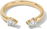 MIRANDA FRYE Lyra Cubic Zirconia Open Ring