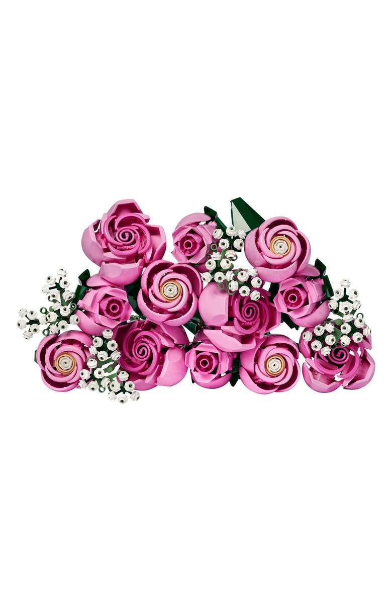 LEGO 18+ Botanicals Bouquet of Pink Roses - 10374, Alternate, color, Pink Multi