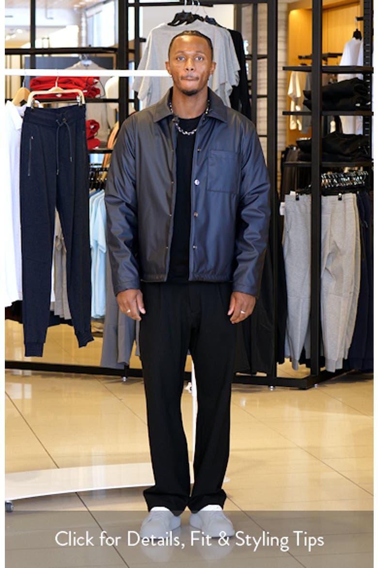 Hyde Faux Leather Shirt Jacket video