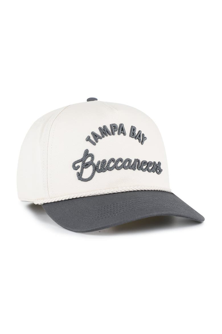Women's '47 Natural Tampa Bay Buccaneers Rope Script Hitch Adjustable Hat, Alternate, color, Natural