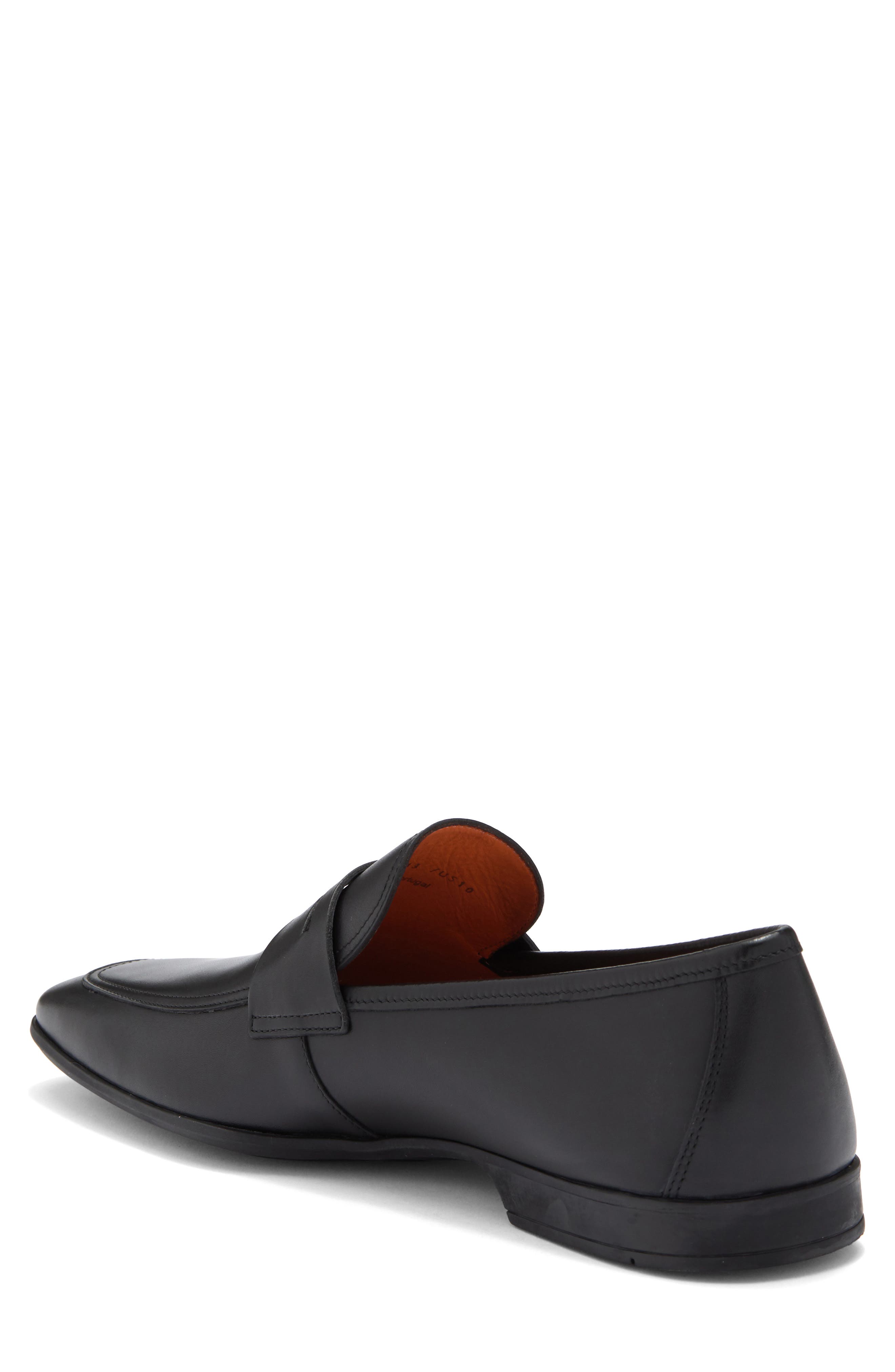Magnanni Talaz Penny Loafer, Alternate, color, Black