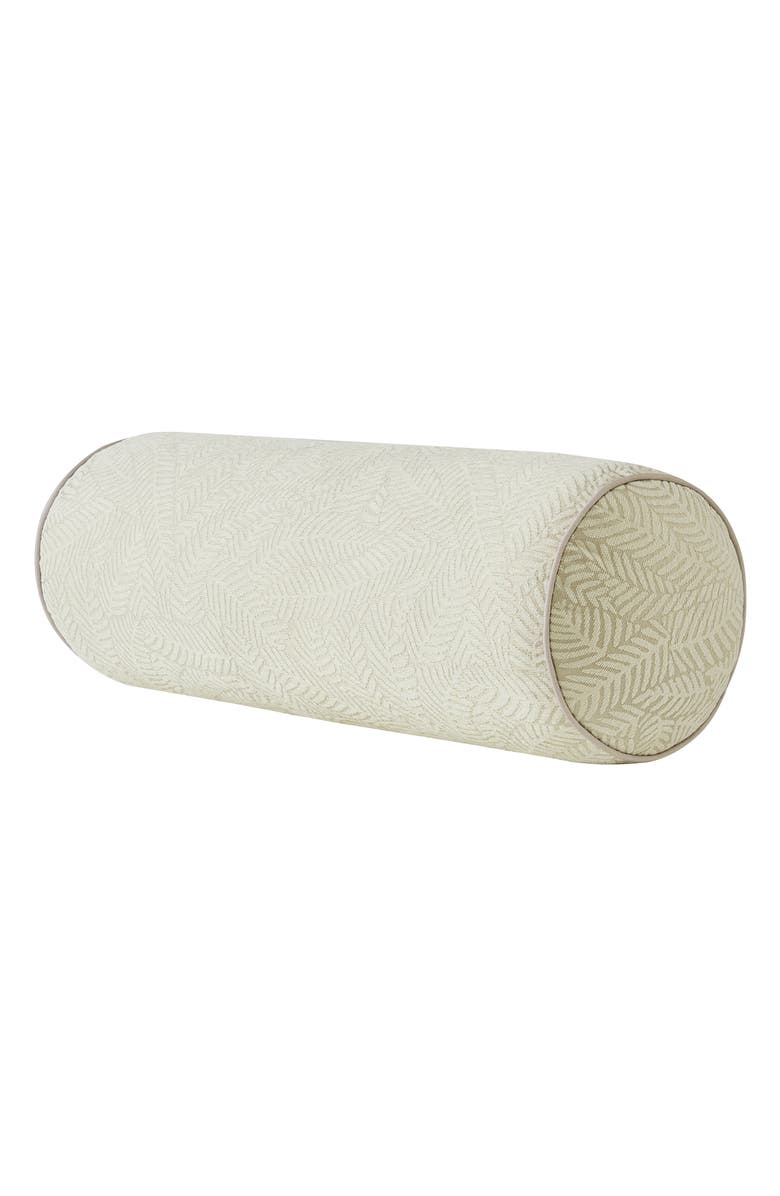 Palm Aire Wren Stripe Bolster Pillow, Alternate, color, Beige