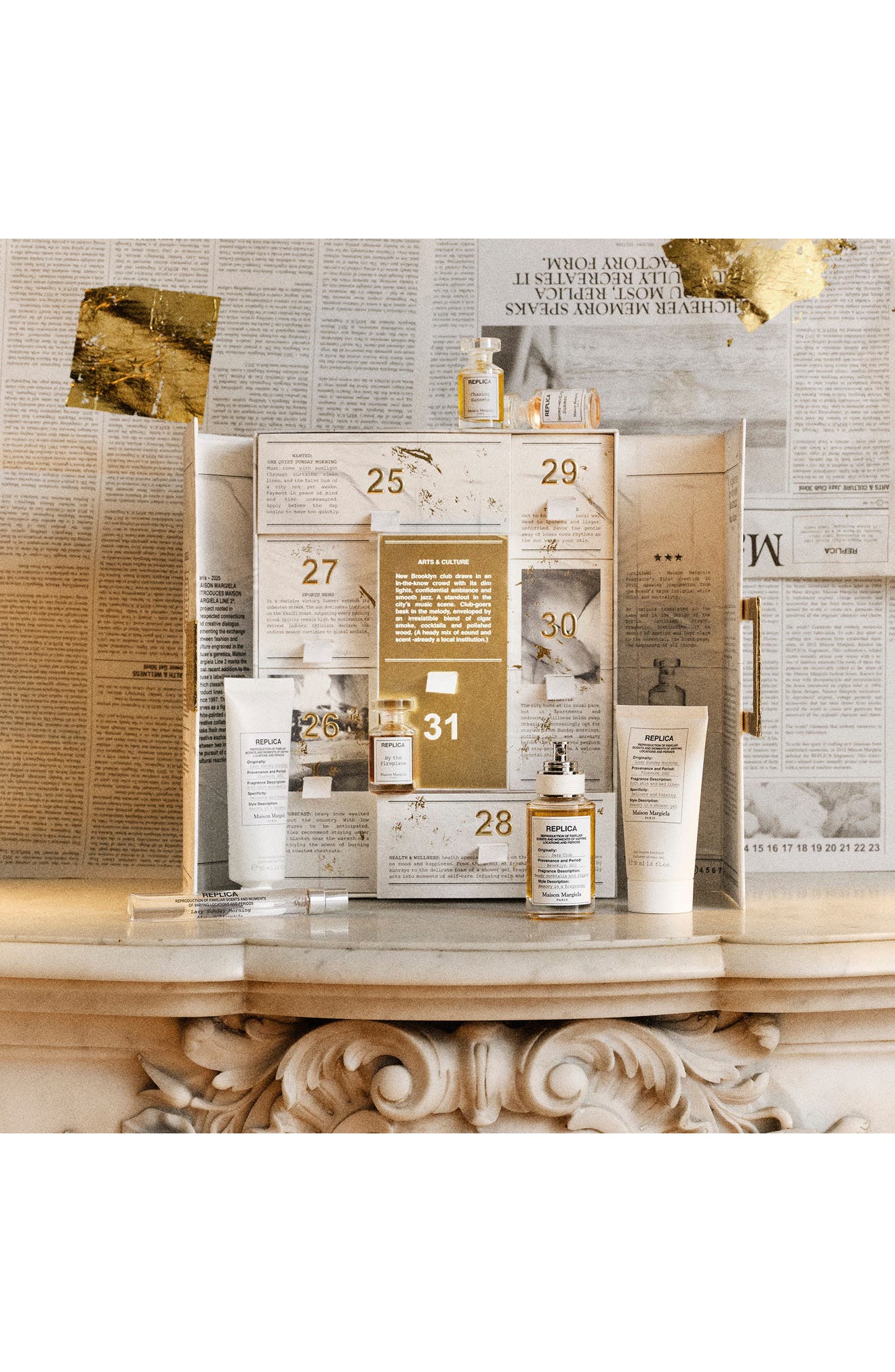 【未使用】Maison Margiela Fragranceアドベントカレンダー Maison Margiela REPLICA 7-Day Holiday Calendar Fragrance Set