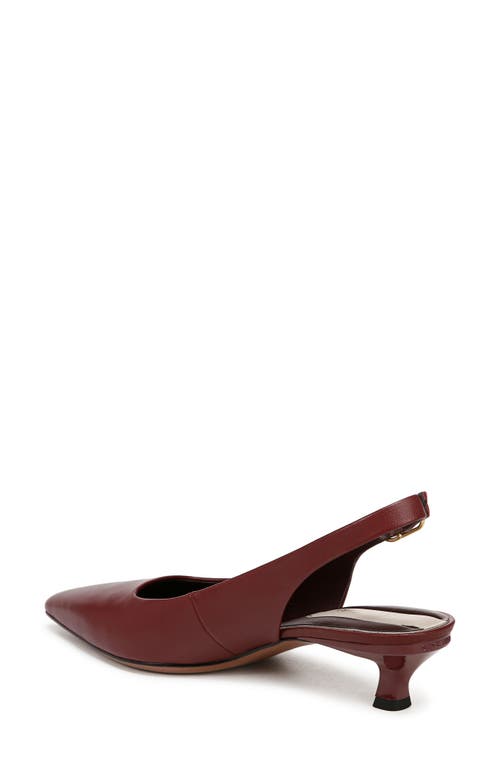 Franco Sarto Marlow Slingback Kitten Heel Pump In Red