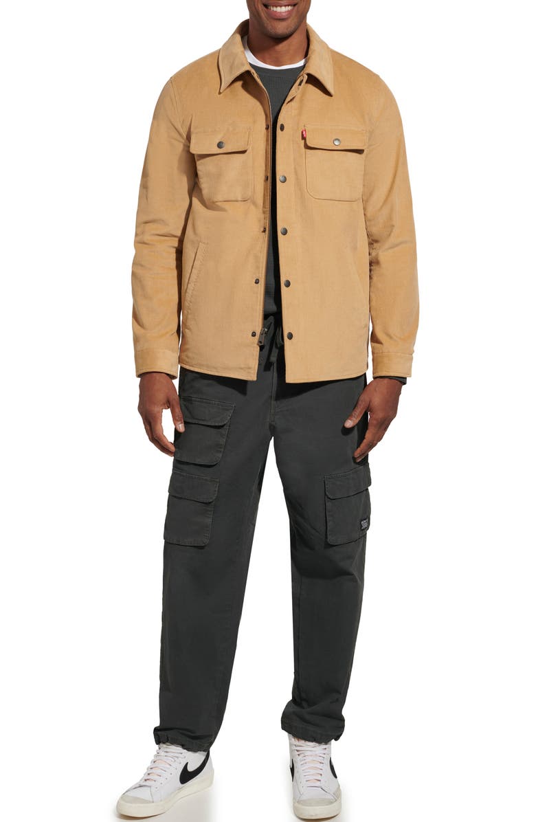 Levi's Cotton Corduroy Shacket, Alternate, color, 