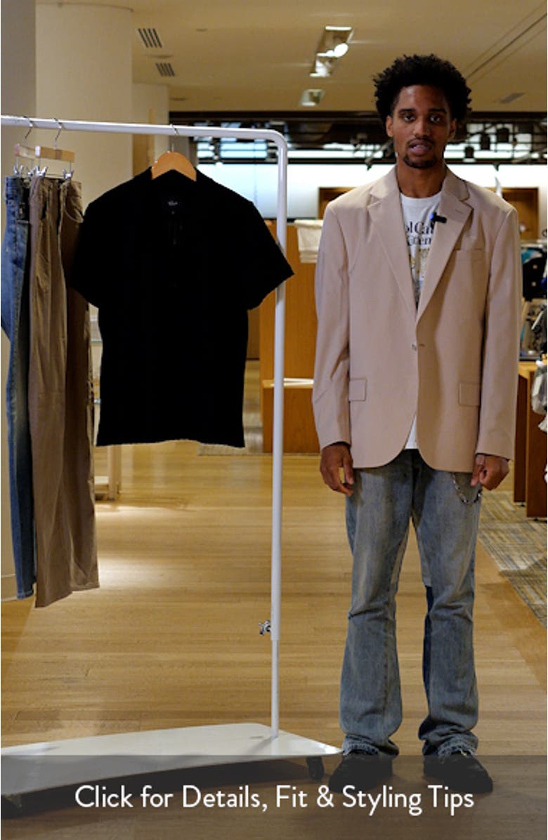 Corrin Rib Knit Camp Shirt, sales video thumbnail