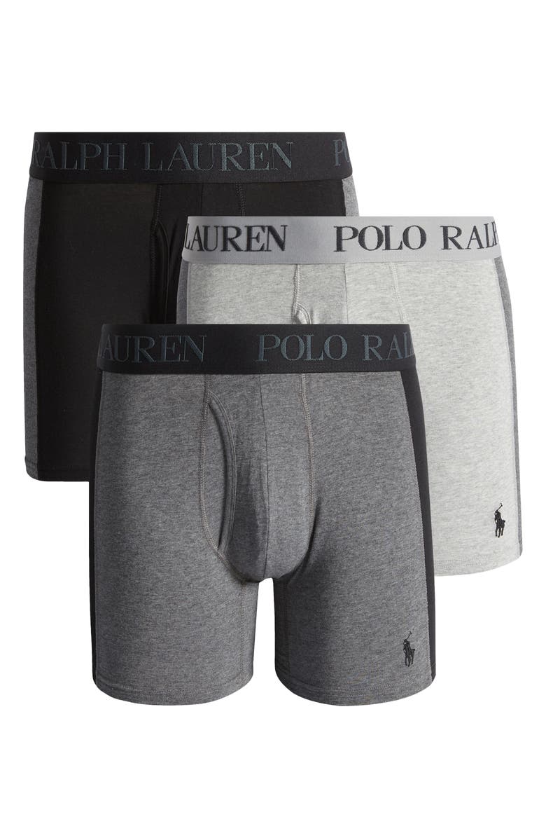 Polo Ralph Lauren 3-Pack 4D Flex Boxer Briefs, Main, color, 