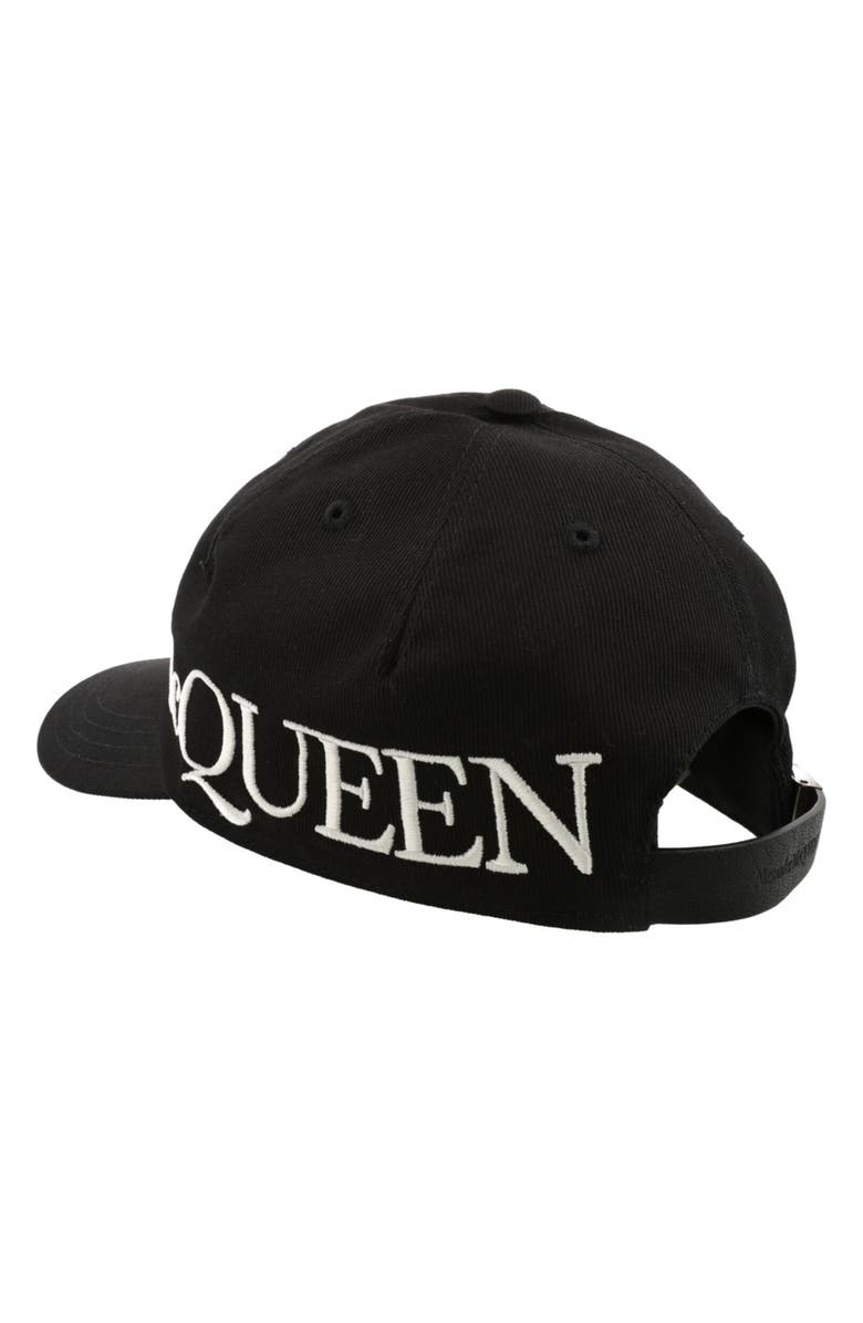 Alexander McQueen Puma Logo Embroidered Baseball Cap, Alternate, color, 