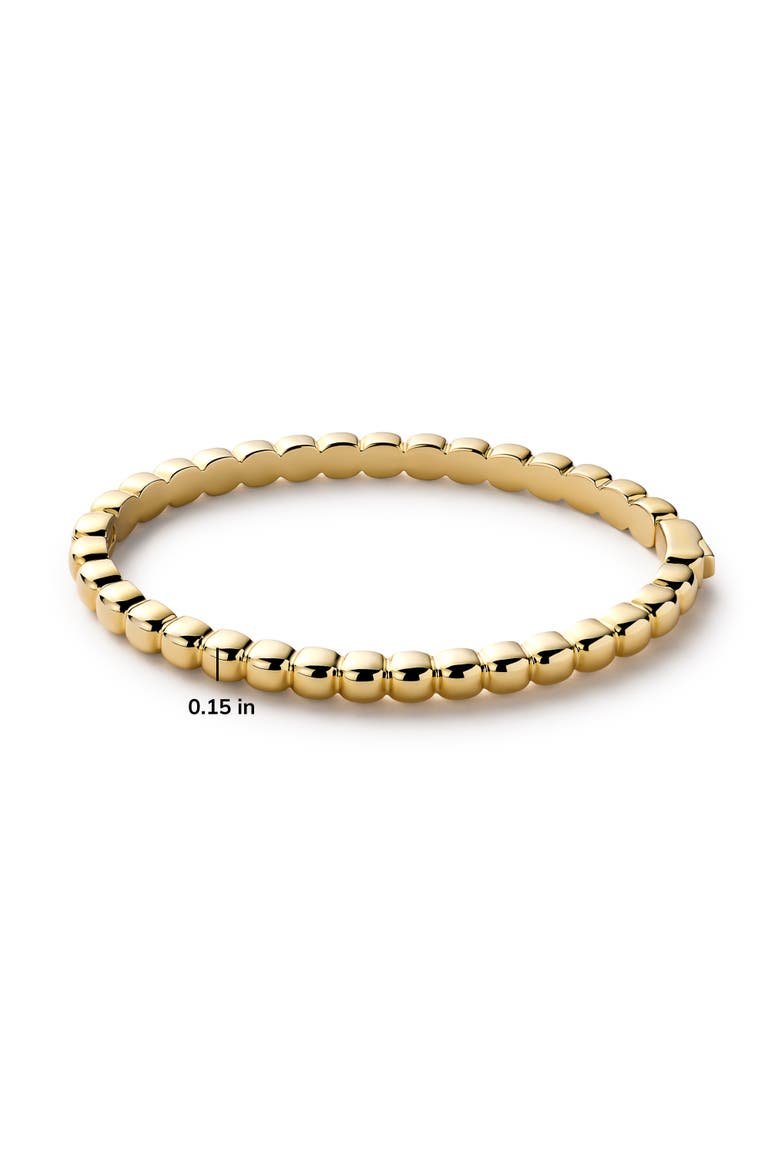 Gold Bangle Bracelet - Clarissa, Alternate, color, Gold
