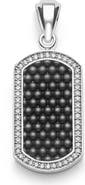 LAGOS Men's Anthem Diamond Ceramic ID Tag
