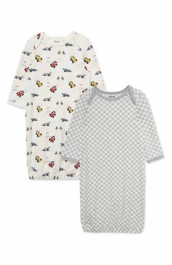 Grand Prix 2-Pack Stretch Viscose & Organic Cotton Gowns