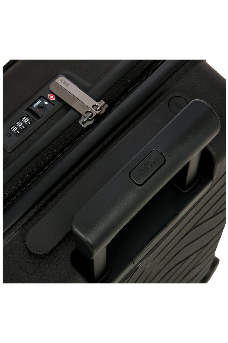 B|Y Ulisse 21 Expandable 21-Inch Spinner Carry-On, Alternate, color, BLACK