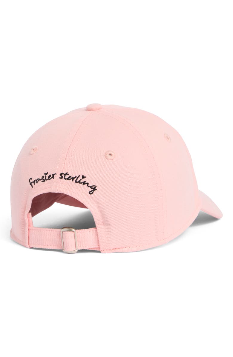 FRASIER STERLING Cocktail Embroidered Baseball Cap, Alternate, color, Pink