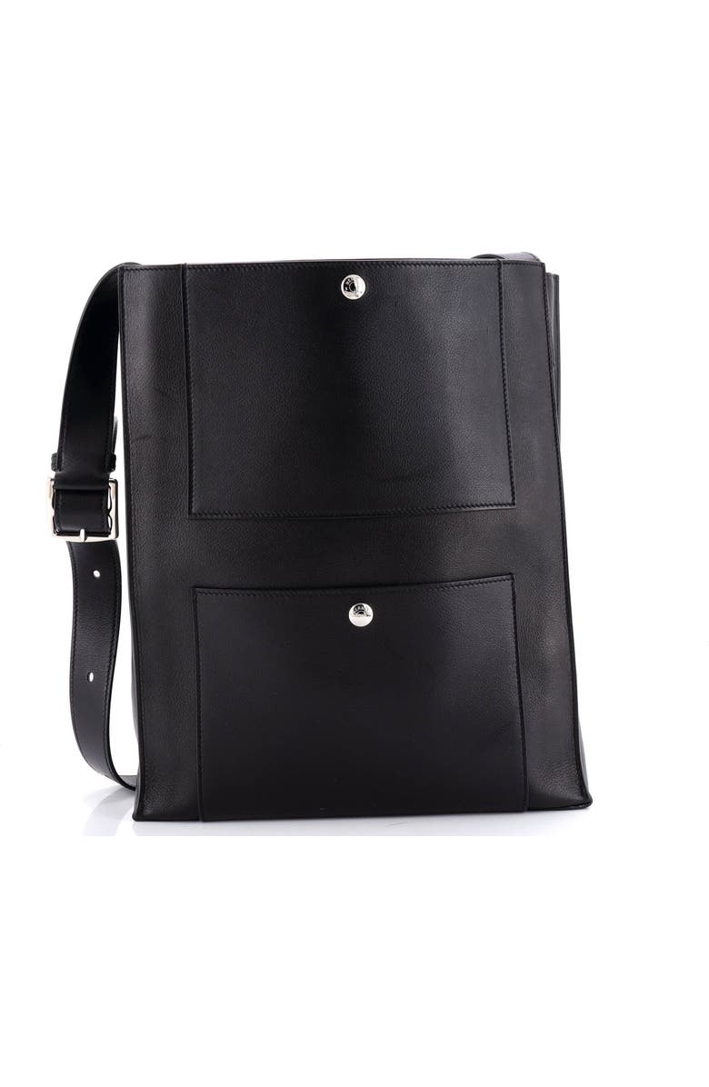 Pre-Owned Hermes Cab'H Tote Evergrain, Main, color, Noir