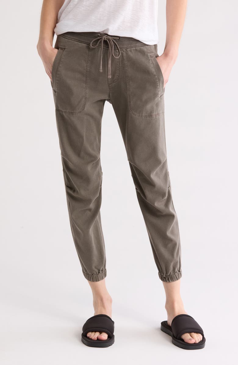 James Perse Soft Drape Utility Pants, Main, color, Burro