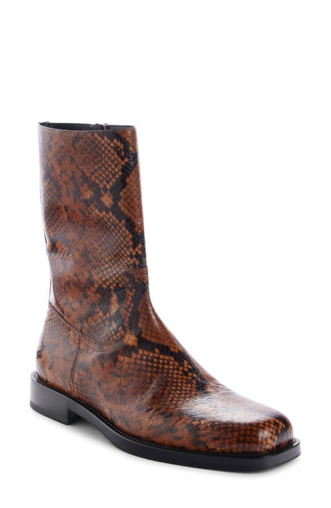 Nordstrom snake boots hotsell