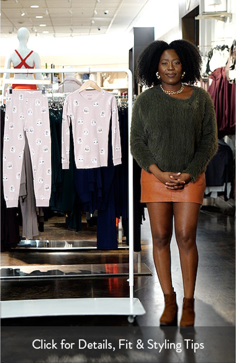 Kids' Snow Globe Print Fitted Two-Piece Organic Cotton Pajamas, sales video thumbnail