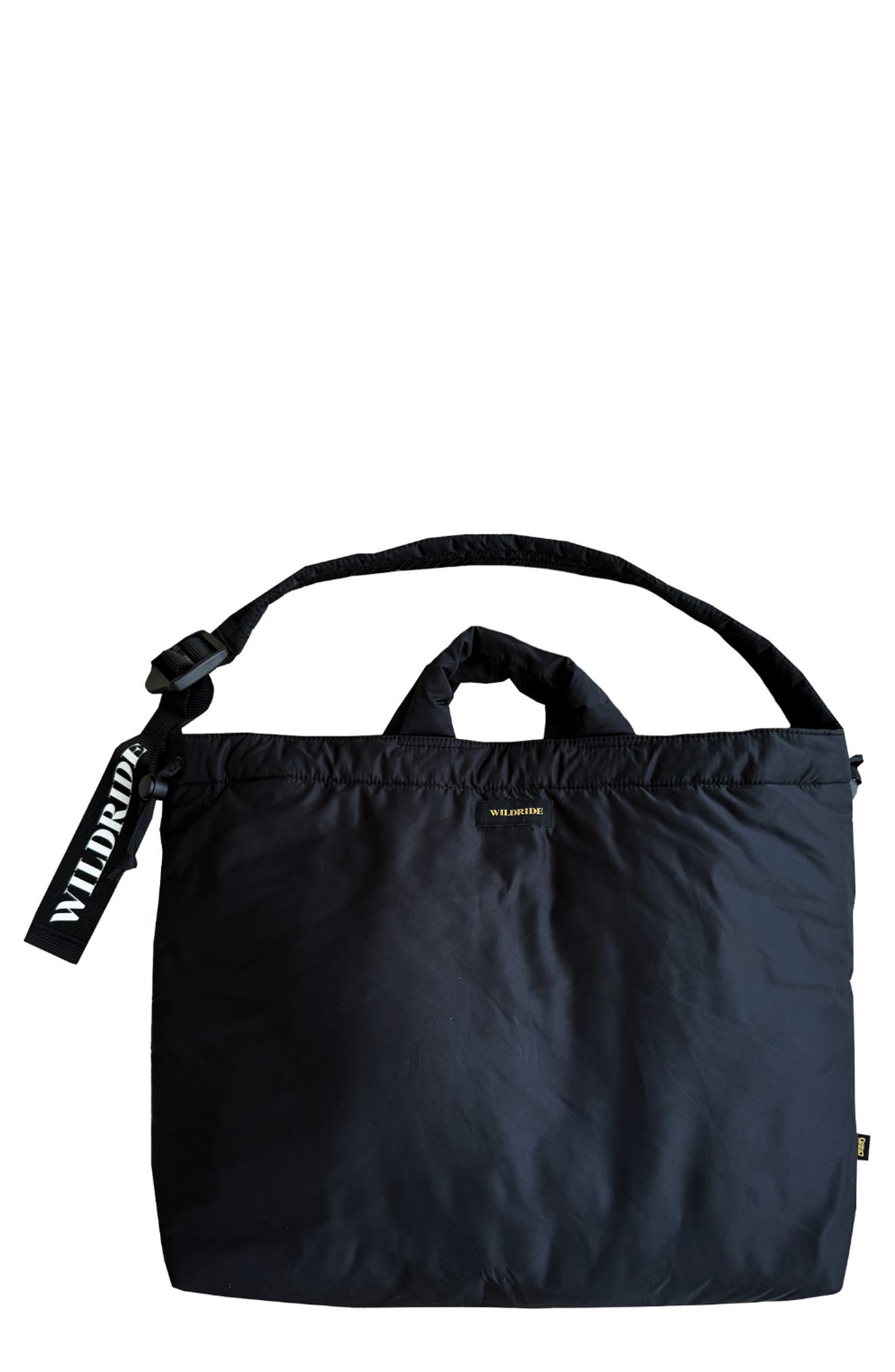 WILDRIDE Mom Diaper Bag, Main, color, Black