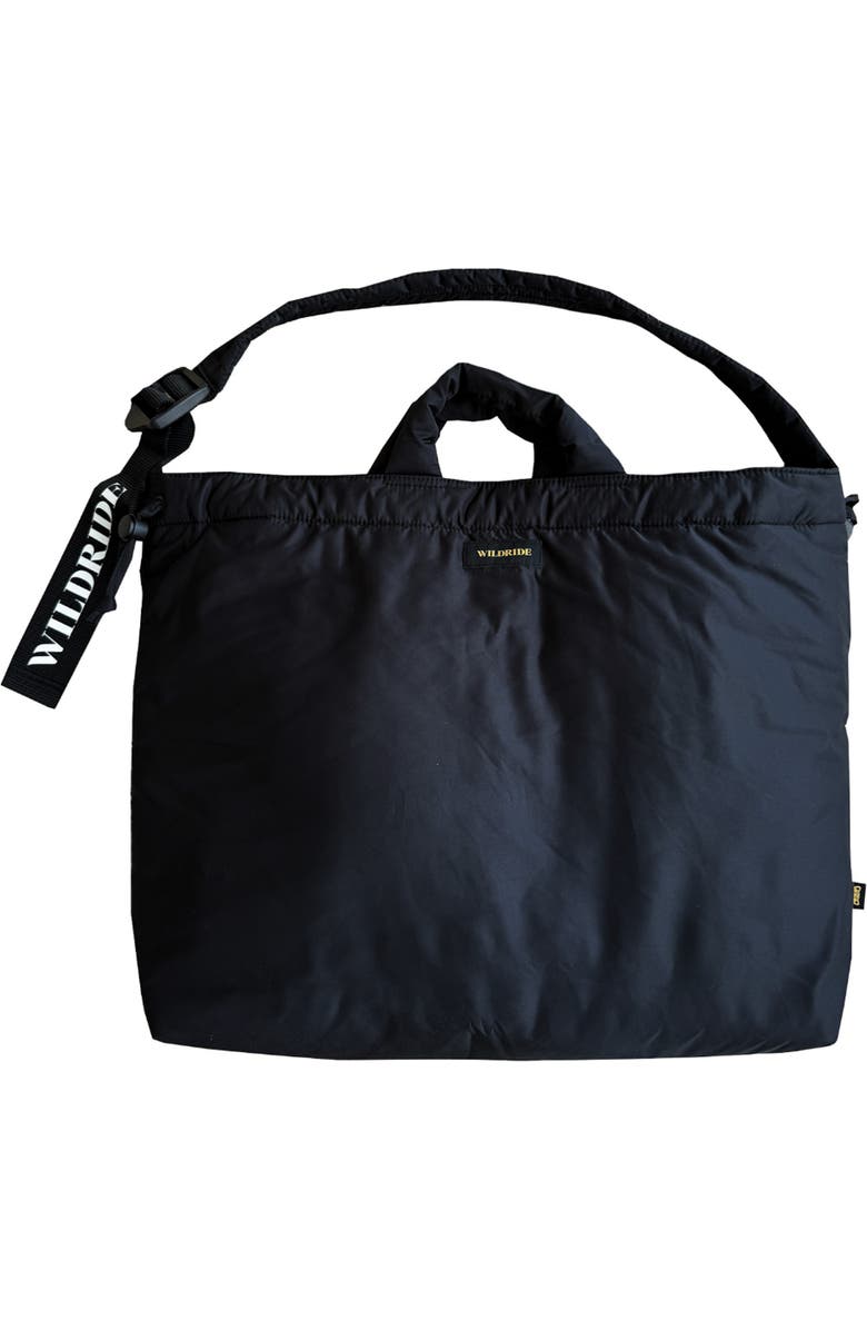 WILDRIDE Mom Diaper Bag, Main, color, Black