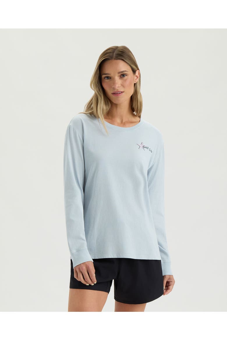 Coastal Escape Long Sleeve Tee, Main, color, MIST