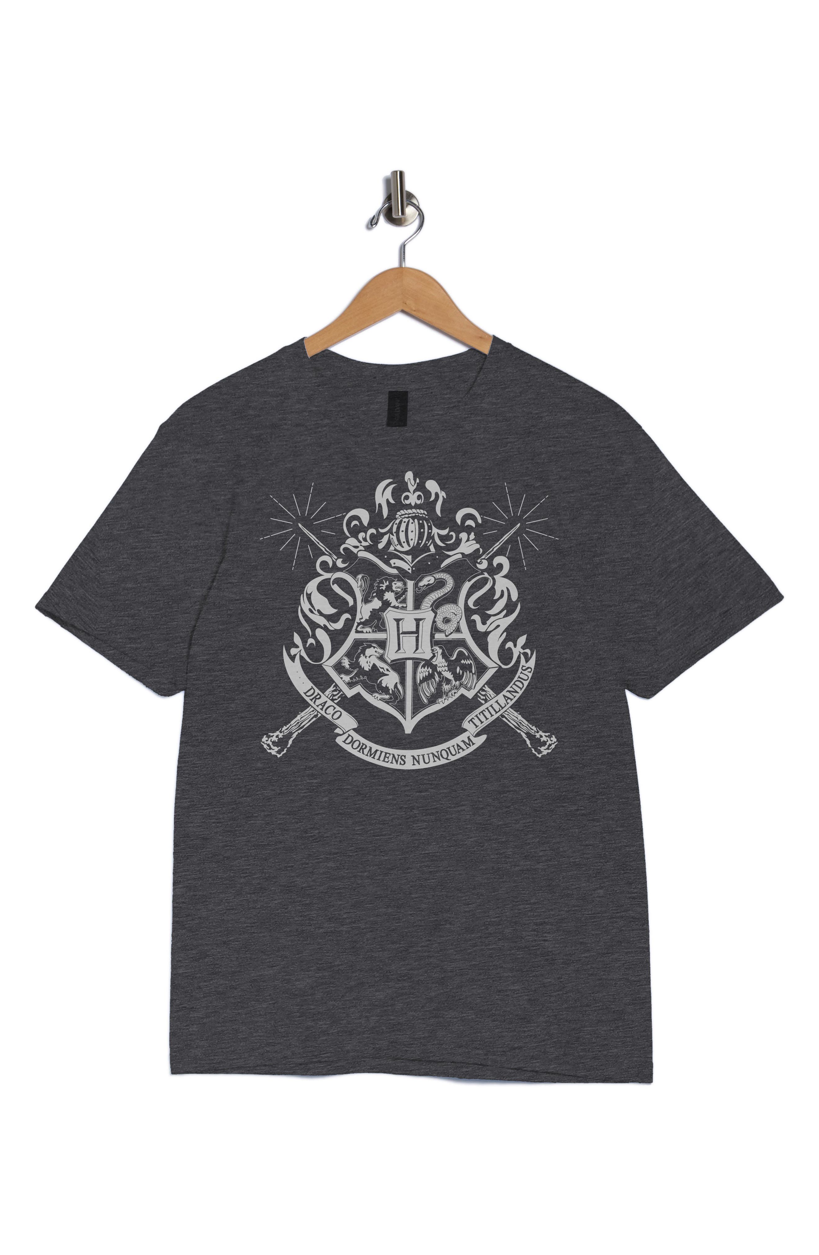 Monster Digital Harry Potter Hogwarts Emblem Graphic T-Shirt (Men ...