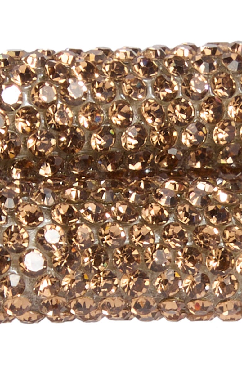 AREA STARS Shine Crystal Stone Adjustable Belt, Alternate, color, Gold