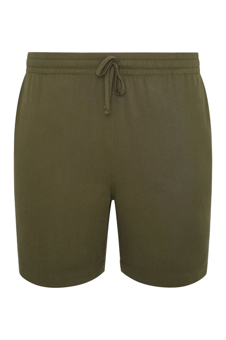 Lyocell Beach Short, Alternate, color, Agave