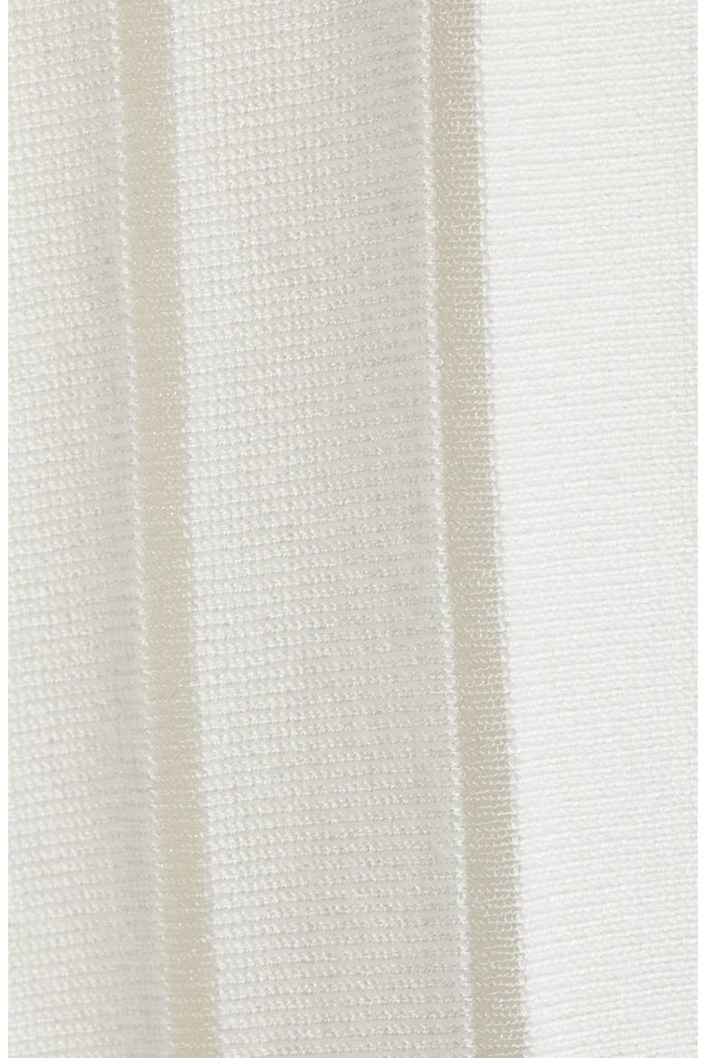 Sheer Stripe Shrug, Alternate, color, WHITE DOVE