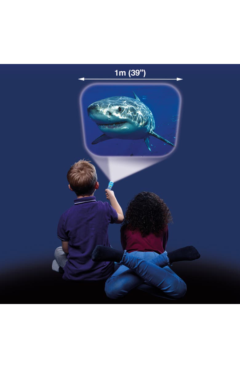 Brainstorm Toys Shark Torch & Projector Ages 3+, Alternate, color, Multicolored