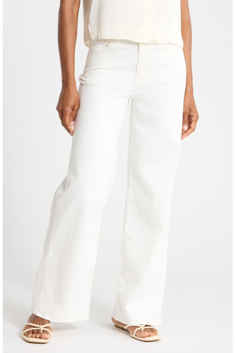 The High Rise Wide Leg Jeans, Main, color, AU NATURAL CLEAN