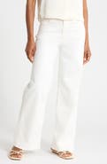 FRAME The High Rise Wide Leg Jeans