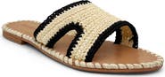CHELSEA CREW Theo Crochet Slide Sandal