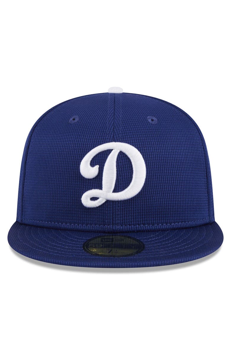 New Era Men's New Era Royal Los Angeles Dodgers 2024 Batting Practice 59FIFTY Fitted Hat, Alternate, color, Royal