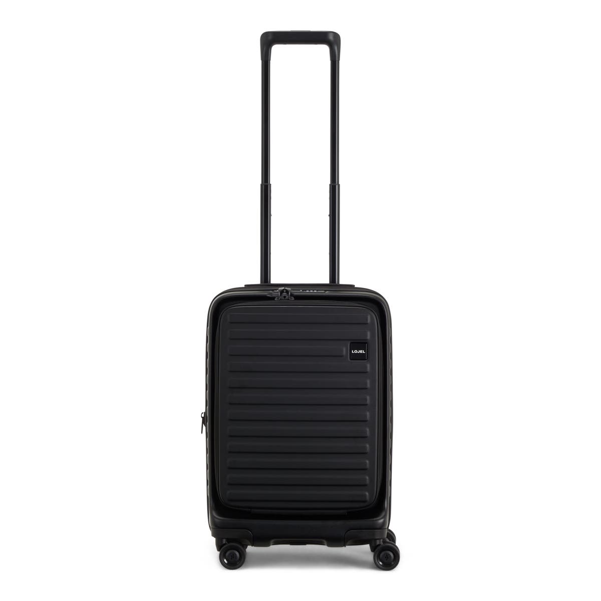 LOJEL Cubo Small Lite Carry-On 19 inch Lightweight Luggage, Main, color, Black