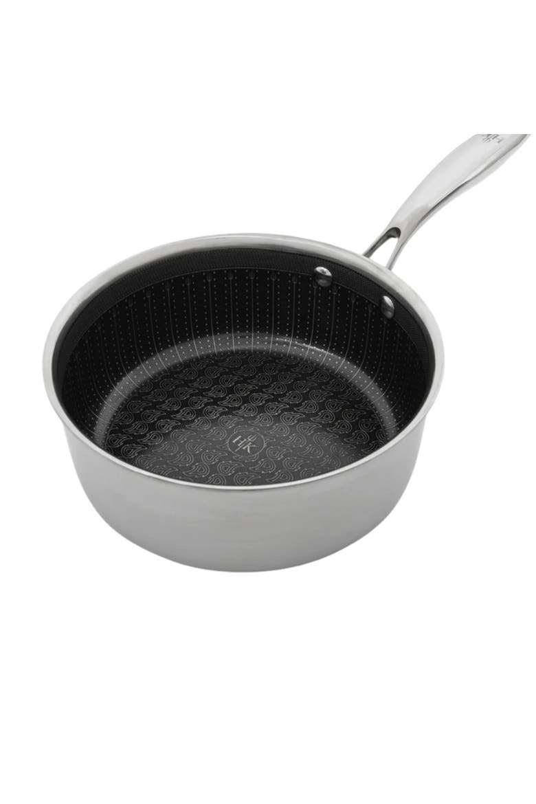Tri-Clad SS Hybrid 3 Piece Starter Cookware Set, Alternate, color, Black/SS