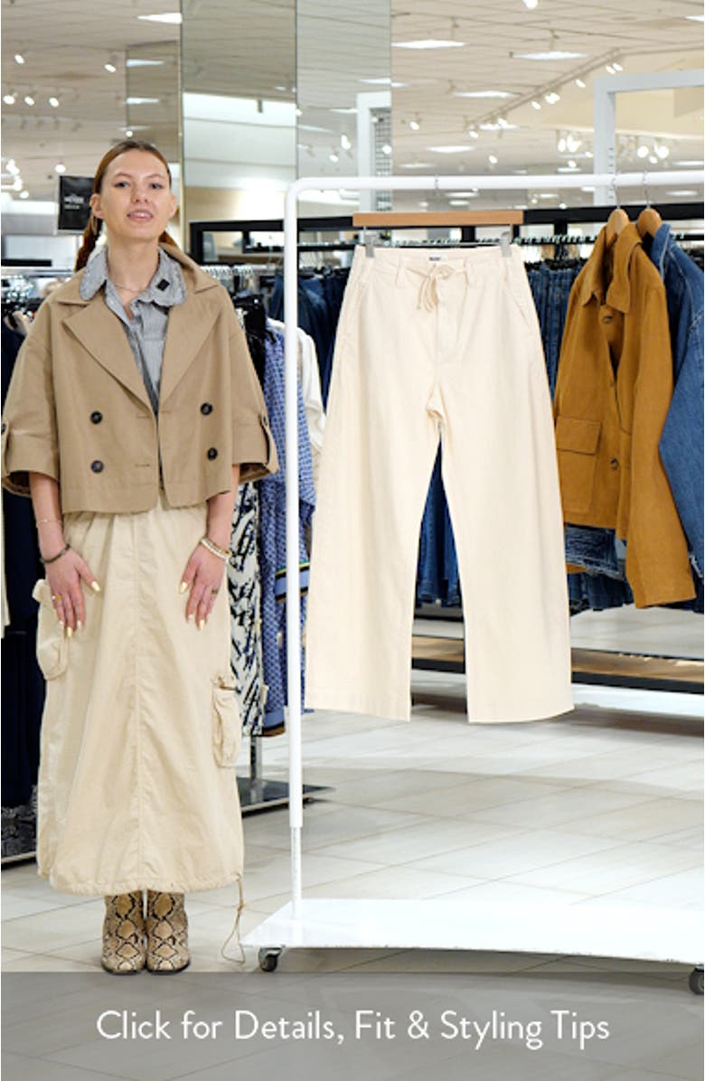 Arellia Tie Waist Ankle Pants, sales video thumbnail