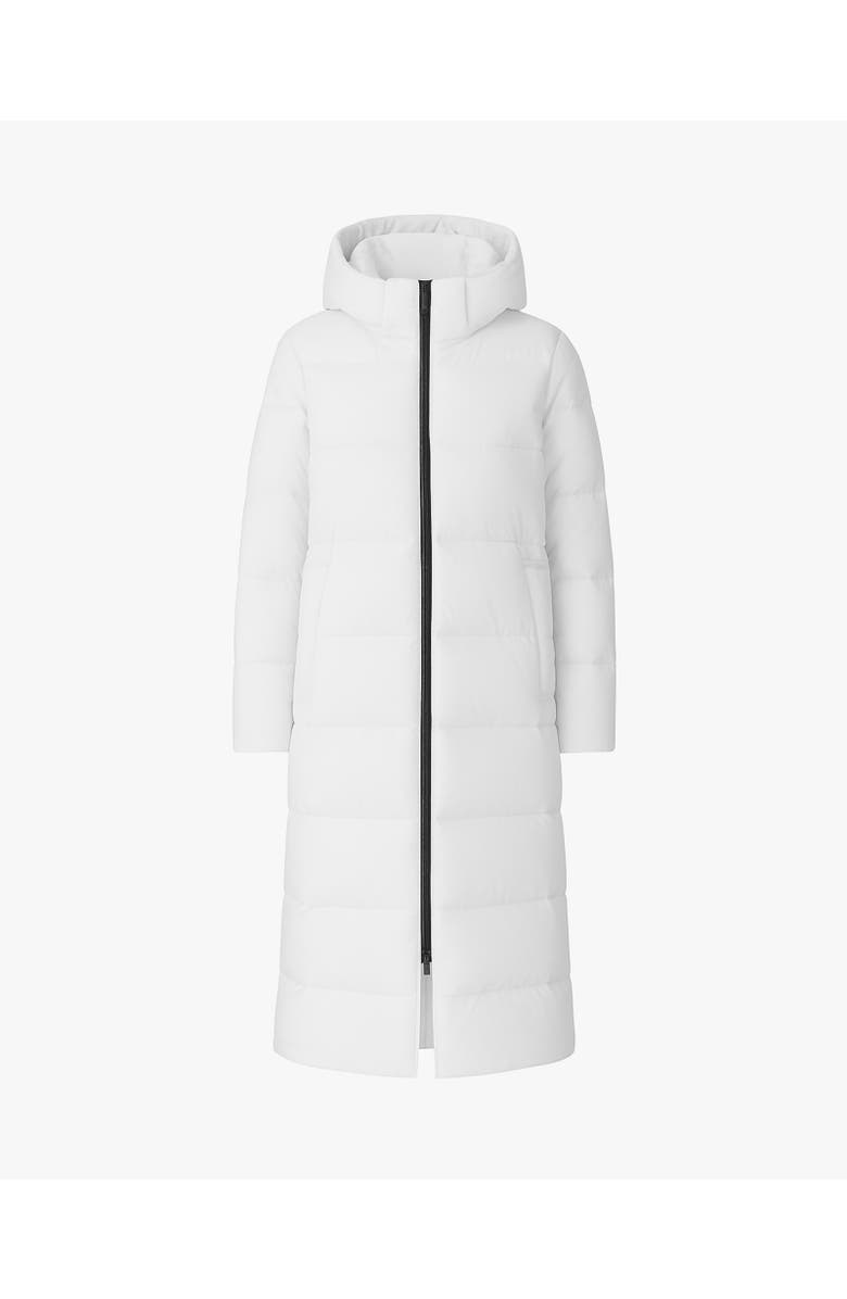 Quartz Co. SOFIA | Hooded Down Winter Jacket, Main, color, Ivory